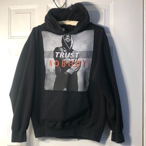Three layer by Anderson apparel / small/ black / Tupac